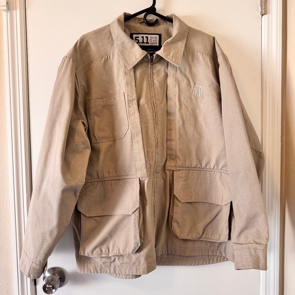 5.11 Tactical Series NRA Embroidered Conceal Heavy Full Zip Coat Jacket Large - Picture 1 of 14